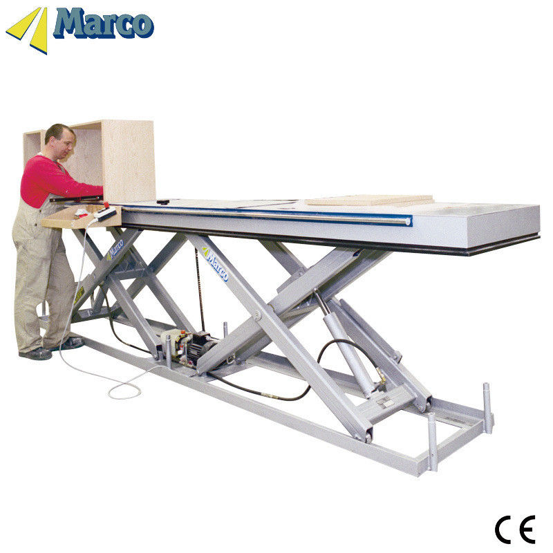 CE phê duyệt 1 tấn Marco Twin Scissor Lift Table cho cần cẩu kho M1-010090-D22L