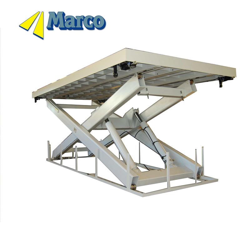 Nền tảng thang máy thủy lực được hải quan Marco Hải quan Nâng cao 5000mm Chiều cao gần 1100mm