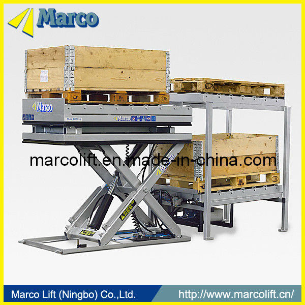 Marco Pallet Handler Scissor Lift Table with CE Approved Weight Level Di chuyển tĩnh