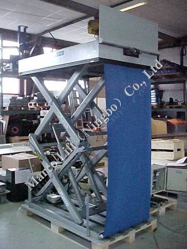 CE chứng nhận tùy chỉnh Marco cao kéo bàn nâng với nắp tải và rèm