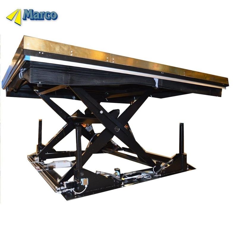 Xây dựng Crane Scissor Lift Table cho Nhà thờ Thụy Điển bởi Marco Customsized Hydraulic