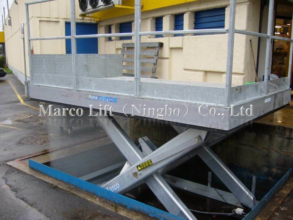 4-6 tấn Marco Loading Dock Scissor Lift Table với các tùy chọn tùy chỉnh được phê duyệt CE